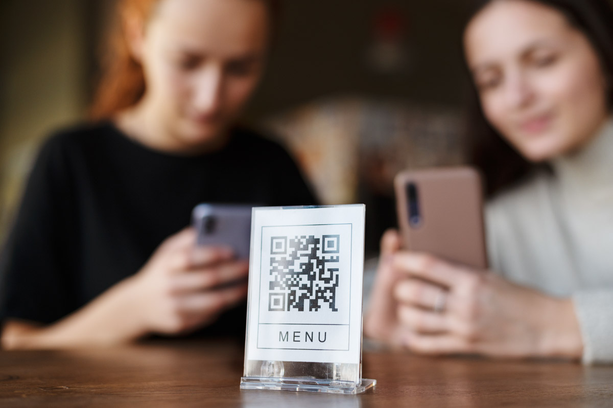 Acrylic QR Stand